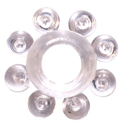 Эрекционное кольцо Bubbles White