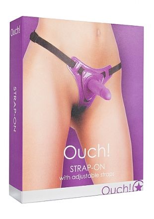 Страпон Strap-On Purple Ouch!
