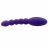 Фиолетовый анальный вибростимулятор #174201