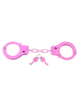 Розовые наручники Designer Cuffs