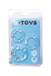 Набор прозрачных силиконовых колец A-Toys 769004
