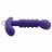 Фиолетовый анальный вибростимулятор Anal Pleasure #188012