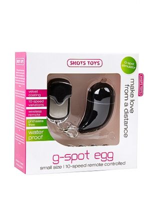 Виброяйцо G-spot Egg Small Black