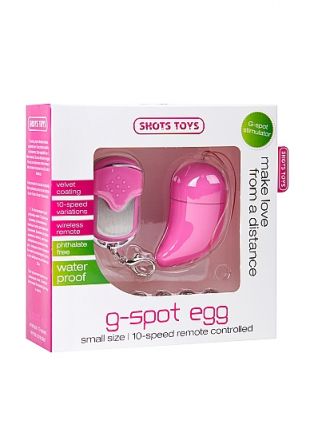 Виброяйцо G-spot Egg Small Pink