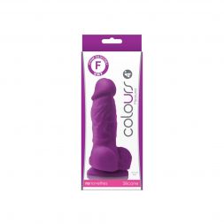 Фаллоимитатор Colours Pleasures 4 Dildo Purple