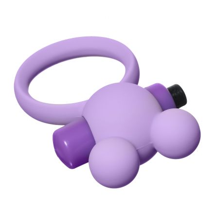 Эрекционное виброкольцо Minnie Purple