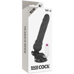 Вибратор Basecock Realistic Vibrator Remote Control Black 19,5 см