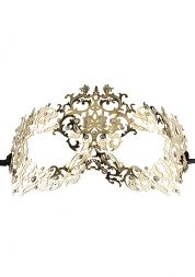 Маскарадная маска Forrest Queen Masquerade Gold