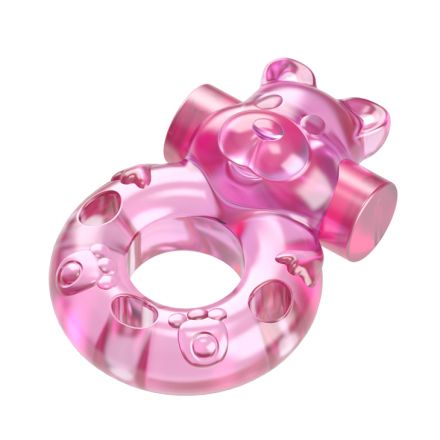 Эрекционное кольцо Pink Bear