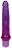 Фиолетовый анальный вибратор Jelly Anal
