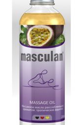 Расслабляющее массажное масло Masculan с ароматом тропических фруктов