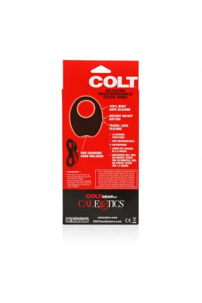 Эрекционное кольцо Silicone Rechargeable Cock Ring COLT