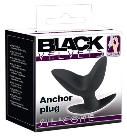 Анальная втулка Black Velvets Anchor Plug