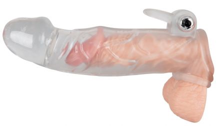 Насадка на пенис Chrystal Skin Penis Sleeve Vibro