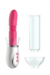 Набор Thruster 4 in 1 Rechargeable Couples Pump Kit Pink