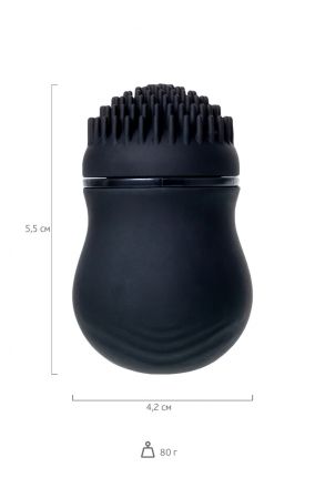 Стимулятор клитора Curu-Curu Brush Roter черный